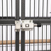 Medium Large Bird Cage Iron Birdcage Playtop Perch Stand Bottom Tray + 4 Roller