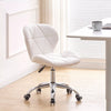 Adjustable Cushioned Computer Desk Office Chair Chrome Legs Lift Swivel Chairs