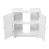 Modern Bathroom Sink Cabinet Under Basin Unit Cupboard Storage Furniture White