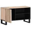 TV Cabinet 80x34x46 Solid Wood B3Q4