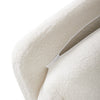 Upholstered Sherpa Fabric Sleeper Recliner Armchair Sofa Lounge Chair Footstool