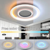 LED Ceiling Light Round Panel Down Lights Bathroom Kitchen Living Room Wall Rhdx