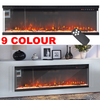 40/50/60/70inch Insert /Wall Mounted/Stand LED Fireplace Inset Fire 9 Colour