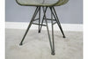 Curved Industrial Wire Metal Chair