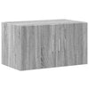 Storage Cabinet Grey Sonoma 70x42.5x225 Engineered Wood N8R3