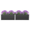 Garden Raised Bed 300x100x54 cm WPC Grey vidaXL