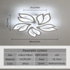 Lamp Frame LED Modern White Pendant Living Chandelier Ceiling Lights Light Room