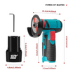 Free 1200mAh battery 300W Mini Angle Grinder Rechargeable Grinding Tool Grinding
