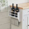Portable Rolling Kitchen Island Trolley Cart w/ Cupboard Storage Shelf on Wheels