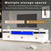 LED TV STAND CABINET UNIT 3 DRAWER MODERN HIGH GLOSS FRONT LIVING ROOM FURNTIURE
