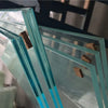 Clear Glass Balustrade Panels 10mm Toughened Glass for Decking Balcony Stairs