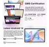 DEERTiME Android 14 Tablet 10.1 Inch 8000mAh Battery Tablets with 22GB RAM 128G