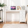 Computer Desk Wooden PC Laptop Table Writing Workstation with 3 Drawers