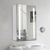 Wall Mounted LED Bathroom Mirror Cabinet Anti-fog Sensor Mirror & Shaver Socket