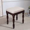 Vanity Chair Dressing Table Stool Makeup Seat Baroque Piano Chair, 46.5x39x29 CM