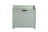Laundry Box Wooden Bathroom Storage Basket Linen Clothes Chest Christow