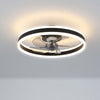 Stylish Ceiling Fan Light Dimmable LED Fan Lamp Bedroom Living Room APP Control