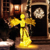Pre-Lit Xmas Angel Outside Holiday Display Christmas