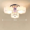 Modern LED Crystal Ceiling Lights Chandelier Lamp Kitchen Bed Living Room Light