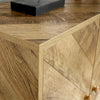 Sideboard 2 Doors Natural Storage Cupboard Cabinet Home Living Room Furniture