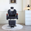 Reclining Barber Chair Salon Beauty Shaving Hydraulic Heavy Duty Chairs