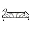 Simple Budget metal bed Single bed Frame w/Mattresses Option Bedroom Furniture