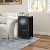 Chest of Drawers with 3 Drawers for Bedroom, Living Room, Black