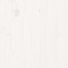 Bed Frame White Solid Wood 160x200 G4S2