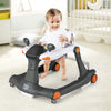 2-in-1 Baby Walker Foldable Activity Push Walker with Adjustable Height & Speed