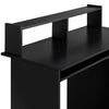 Home Office Computer Desk w/ Keyboard Tray 1 Drawer Storage Shelf MDF PC Desk