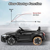 12V Electric Kids Ride On Car Licensed Audi Toy Vehicle Remote Control Black