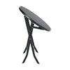 Outdoor Glass Metal Frame Bistro Dining Table Cocktail Table Garden Patio Table
