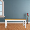 Pine Wood Long Kitchen Dining Bench Hallway Garden Chair Stool Firm Window Seat