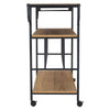 Kitchen Wine Glass Rack Drinks Bottles Storage Trolley Hanging Wine Rack Holder