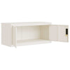File Cabinet White 90x40x110 Steel P1G8