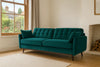 Swyft Model 10 3 Seater Sofa - Kingfisher Velvet RRP £1699