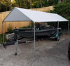 Large Carport Shelter Outdoor Garage Canopy Tent Heavy Duty Metal Frame Cover