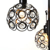 Vintage Floor Lamp Free Standing 3Head LED Bulb Light Reading Bedroom LivingRoom