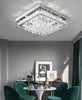 LED Crystal Ceiling Light Modern Chandelier Lamp Living Room Bedroom Lights