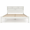 3FT 4FT6 Single Double Wooden Bed Pine Wood Bed Frame with Drawer and Shelves