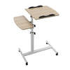 Tilting Overbed Dining Tray Table Mobility Aid Disability Desk Adjustable Height
