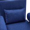 3 IN 1 Folding Lazy Sofa Bed Single Sleeper Seat 6-Position Adjustable w/Pillow