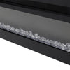 Electric Fire Wall Mounted Recessed 50inch Electric Fireplace 9 LED Color Flame