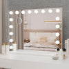 Large Hollywood Makeup Mirror Vanity Light Mirror 18 LED Bulbs 3 Modes Dimmable