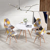 Round Dining Table for 2-4 Seat Kitchen Home Coffee Table Lounge Restaurant New