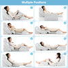 7PCS Adjustable Support Pillow Set Sit-up Pillow Memory Foam Bed Wedge Pillows