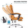 Executive Office Chair Swivel Recliner Computer Desk Gaming Chair with Footrest