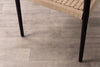 RATTAN SEAT WOODEN FRAME SCANDINAVIAN STYLE DINING CHAIR