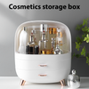 Large Cosmetic Skincare Organiser Tabletop Make-Up Storage Case 2 Drawers Box UK
