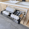 Blind Corner Cabinet Pull Out Drawer Magic Corner Base Shelves / Storage Basket